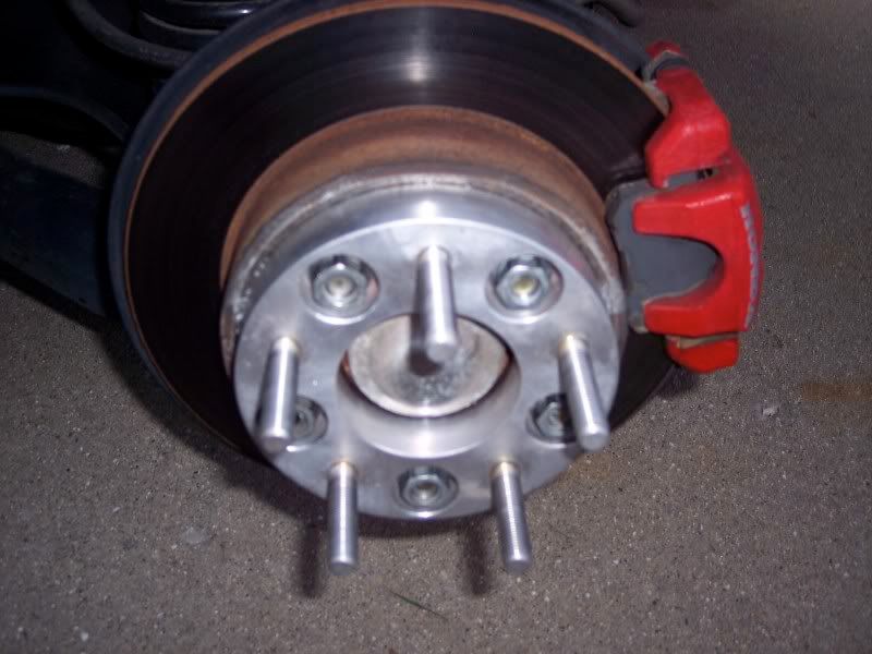 25mm Wheel Spacers + Extended Studs for D Team Integra Forums